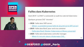 Open Source Experience 2021 - Ciel ! Mon Kubernetes mine des bitcoins... by zwindler_talks